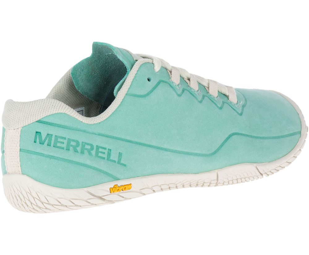 Tenis Senhora - Merrell Vapor Glove 3 Luna Couro - Menta - VWR523481